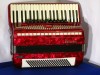 Baile Clansman Red pearloid finish with electric bass